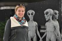 Visita ao famoso Museu de Ufologia de Roswell, no Novo México, nos Estados Unidos